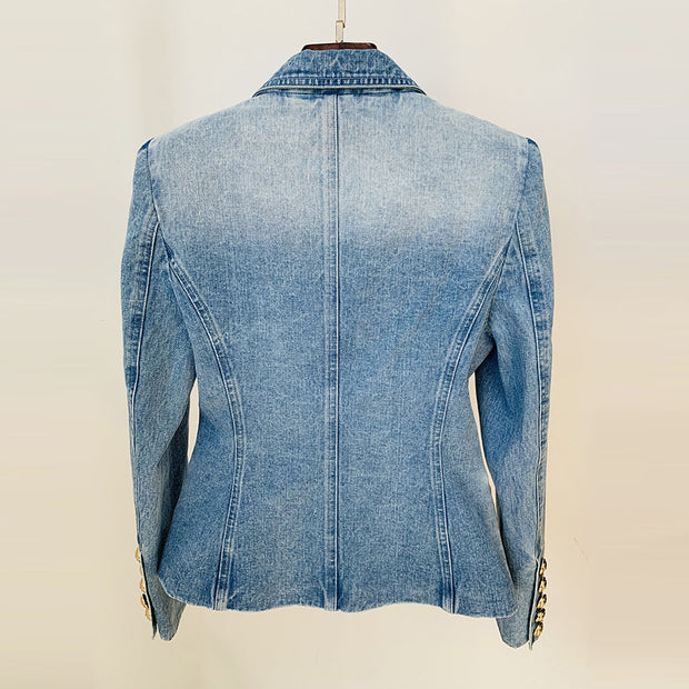 Double-breasted Denim Jacket