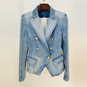 Double-breasted Denim Jacket