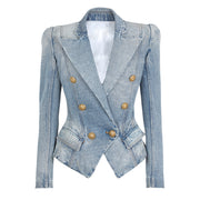 Double-breasted Denim Jacket