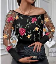 Three-dimensional Flower Top