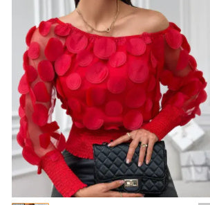 Three-dimensional Flower Top