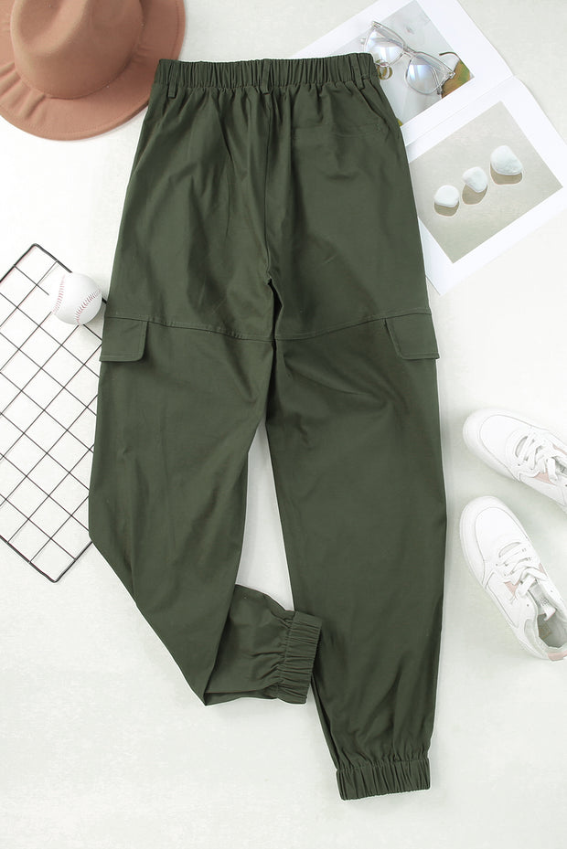 High Waist Cargo Pants