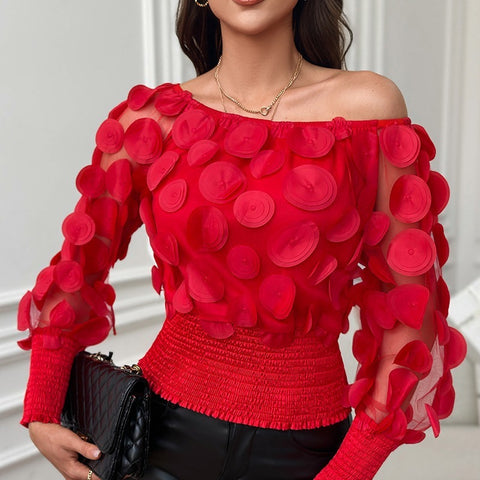 Three-dimensional Flower Top